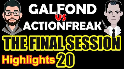 Day 20 Galfond Challenge .